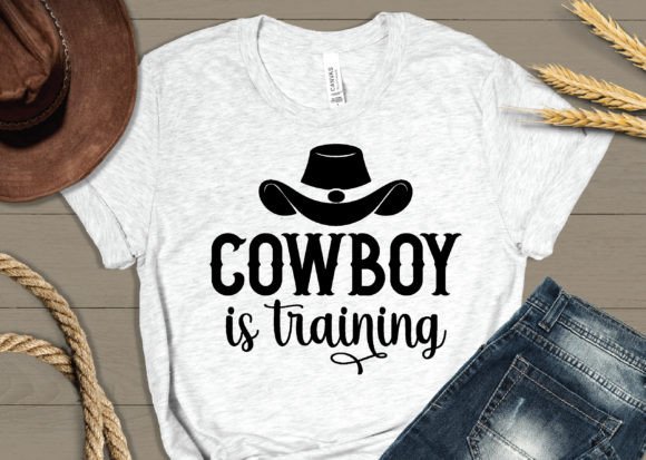 Cowboy is Training Svg, Westerns Svg for Creative Crafts