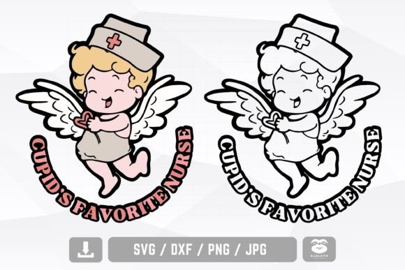 Cupid's Favorite Nurse Svg: A Perfect Graphics Asset for Crafts