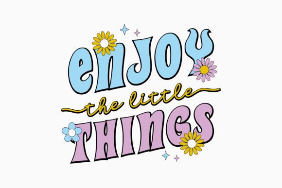 Enjoy the Little Things: A Retro SVG for Creative Crafts