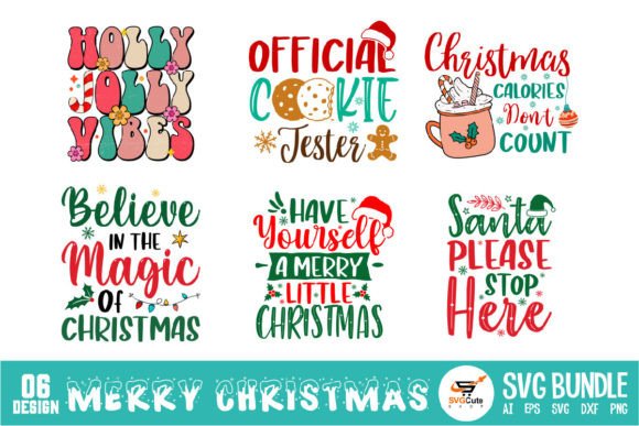 Merry Christmas SVG Bundle: A Festive Graphics Essential for Crafts
