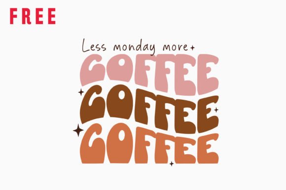 Retro Coffee Quote SVG: Perfect for Crafts and Graphics
