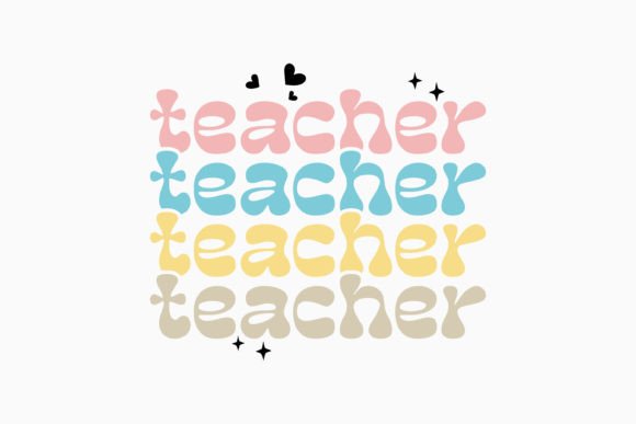 Retro Teacher Quote SVG: A Versatile Graphics Asset for Crafts