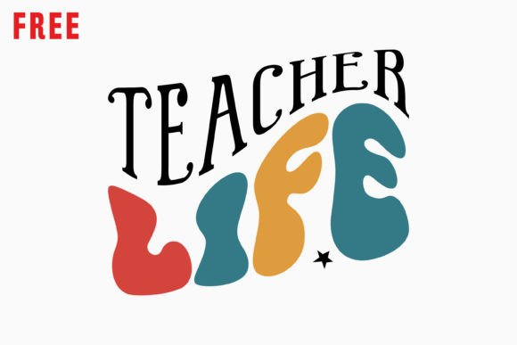 Teacher Life: A Versatile Graphic for Creative Crafts